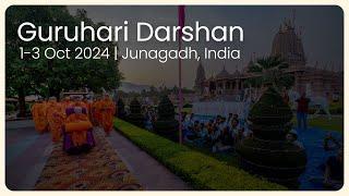 Guruhari Darshan, 1-3 Oct 2024, Junagadh, India