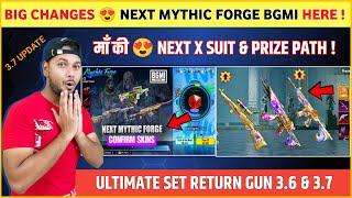 BIG CHANGES  Next Mythic Forge Bgmi | Next Ultimate Return Gun | Next X Suit Bgmi | Next Prize Path