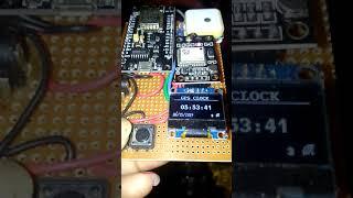 GPS TRACKER  - Nodemcu + OLED display+GPS(Bishnu)