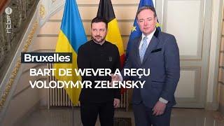 Bruxelles : le Premier ministre Bart De Wever a reçu Volodymyr Zelensky - RTBF Info