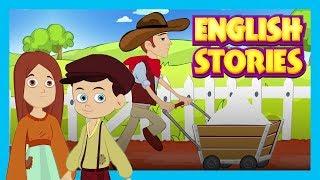 English Stories - Best English Stories For Kids || Lazy Horse and More - Kids Hut Stories