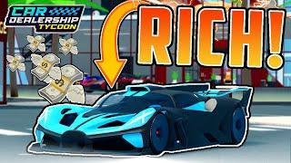 New *FASTEST* Way To MAKE MILLIONS In Car Dealership Tycoon! (Ultimate Grinding Method!)