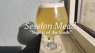 Brewing, Kegging, and Tasting a Session Mead  (5.5% ABV) ft. Trevor