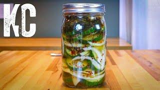 HOW TO MAKE SPICY DILL PICKLES AT HOME | Quick Pickle Recipe