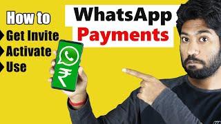 WhatsApp Payments Feature - How to activate | How to use