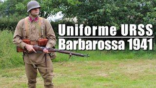  USSR uniform - Barbarossa 1941 - WW2 Uniform Impression [ENG SUB]