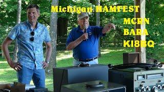 2024 KI8BQ 2nd annual Memorial AM get together Hamfest cool vintage ham shortwave radios electronics