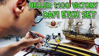 HELLER 1:100 HMS VICTORY DAFI DETAIL ETCHED SETS