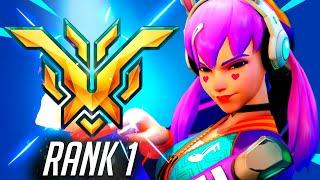 KSAA RANK 1 TANK MAIN - DVA GAMEPLAY! [ OVERWATCH 2 SEASON 2 TOP 500 ]