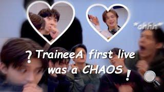 Trainee A first live together was a CHAOS (Predebut TWS Jihoon)