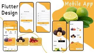 Food Delivery Mobile App -Flutter UI- Speed Code.