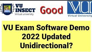 VU Latest Exam software Demo 2022