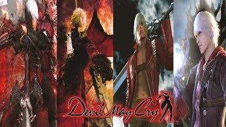 DEVIL MAY CRY Complete Saga Movie (Devil May Cry 1,2,3,4 All Cutscenes Movie)