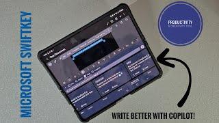 ●Microsoft SwiftKey Android AI Keyboard | Write Better With Tone!
