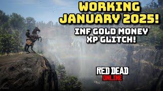 *WORKING 2025* INFINITE MONEY GOLD XP GLITCH! RDR2 ONLINE RED DEAD ONLINE RED DEAD REDEMPTION 2