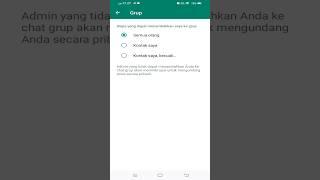 Cara agar tidak di masukkan ke group Wa | atur WhatsApp agar tidak bisa di masukkan ke Group #wa