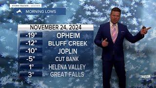 Cold Airmass Staying for Thanksgiving