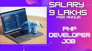 PHP Developer job opening | Salary 9LPA #job #ahmedabad #php #jobopening #job2022 #developer