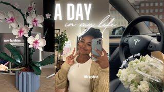 A day in my life vlog | Life update, Getting out of a slump, Finding new hobbies, Buying a Tesla!?