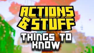 Actions and Stuff OUT NOW -10 Things You NEED To Know About It-