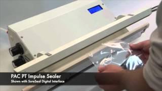 PAC PT Pneumatic Impulse Sealer - Sealer Overview