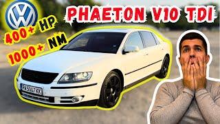 Първият ДИЗЕЛОВ V10 / VW Phaeton 5.0 TDI V10 / 400+ КС и 1000 НМ