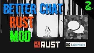 Rust Server Mod Better Chat by LaserHydra Tutorial