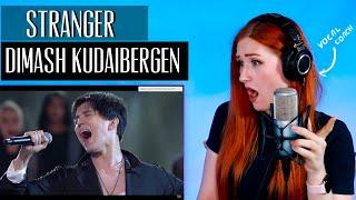 Stranger... DIMASH KUDAIBERGEN,  | Vocal Coach Reaction/Analysis... I legit fell out of my chair
