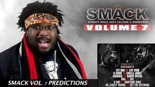 SMACK VOLUME 7 PREDICTIONS | BATTLERAP HOLD IT DOWN  #battlerap #URLTV