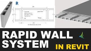 Rapid Wall System in Revit