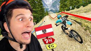 Die geilste Downhill Strecke in ÖSTERREICH! | Der Fahrrad Simulator