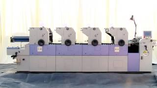 Multi-color printing, four color printing, double color offset printing machine