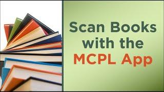 Scan Books with the MCPL App | MCPL Help