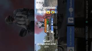 server authentication error.login failed 211 #bgmi #kra#new #official #pubg