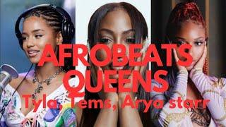 AFROBEATS QUEENS | TEMS | TYLA | ARYA STARR | @Tylaofficial @celestra