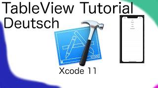 TableView Tutorial [Deutsch] | Xcode 11 | Swift 5