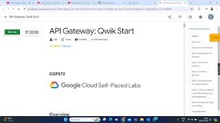 #NEW API Gateway: Qwik Start || Easy Lab Solution || Qwiklabs Arcade 2024
