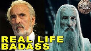 Actor Christopher Lee Was A Real Life Badass