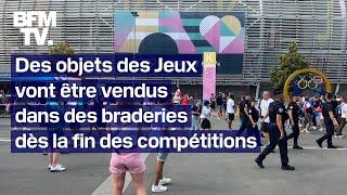 Des équipements et objets des Jeux de Paris 2024 vont être vendus dans des braderies