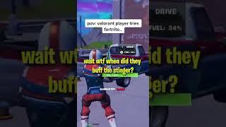 VALORANT Player tries Fortnite 