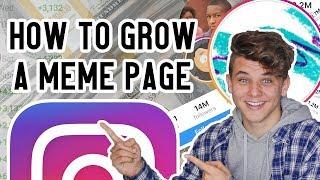 How to Grow an Instagram Meme Page | Instagram Algorithm
