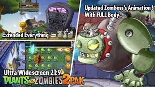 PvZ 2 PAK Ultra Widescreen 21:9 | by HenryJK & VNAC Official | Gameplay & Link Download