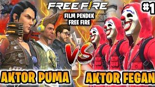 FILM PENDEK FREE FIRE!! SPARING AKTOR PUMA LESMANA VS AKTOR FEBRI FEGAN!! PART 1!!
