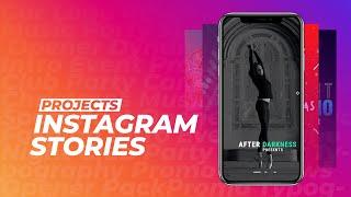 Instagram Stories – Cinematic Glitch Slideshow