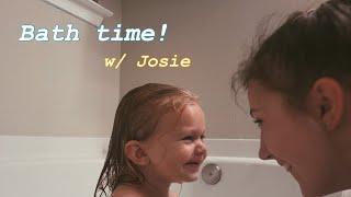 BATH TIME! | mini vlog w/ Jo