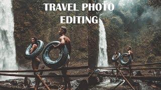Photoshop Tutorial : How To Edit Travel Photos - Color Grading Tutorial