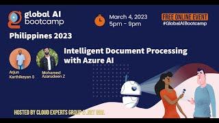 Global AI Bootcamp - Intelligent Document Processing using Azure Cognitive Services