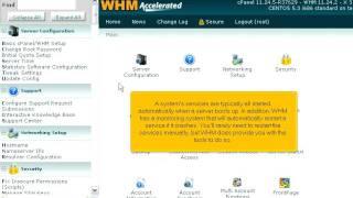 An overview of the important services that keep your WHM server running