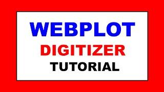 Webplotdigitizer Tutorial - A Plot Digitizer to Digitize Graphs