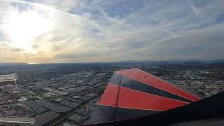 Extra 300L flying from Compton back to Fox Field up the 710 Freeway.